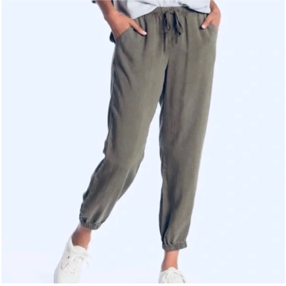 Cloth & Stone Anthropologie drawstring jogger pants (grey size small) like new